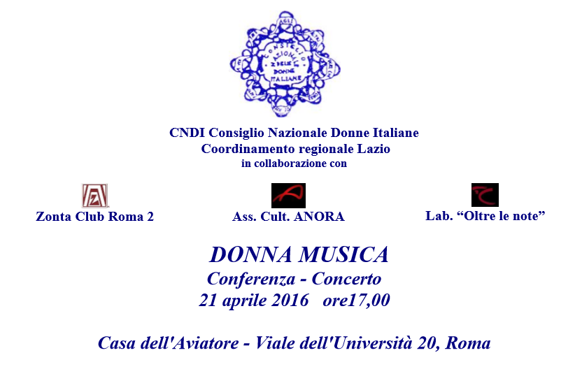 Donna Musica Conferenza/Concerto