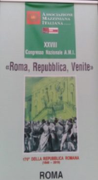 Associazione Mazziniana Italiana: XXVIII Congresso Nazionale